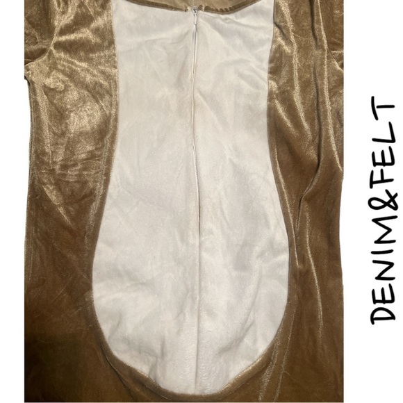TIPSY ELVES Women’s Lion Front Zip Bodysuit Halloween Costume/Cosplay | NEW/NWOT - Picture 8 of 13